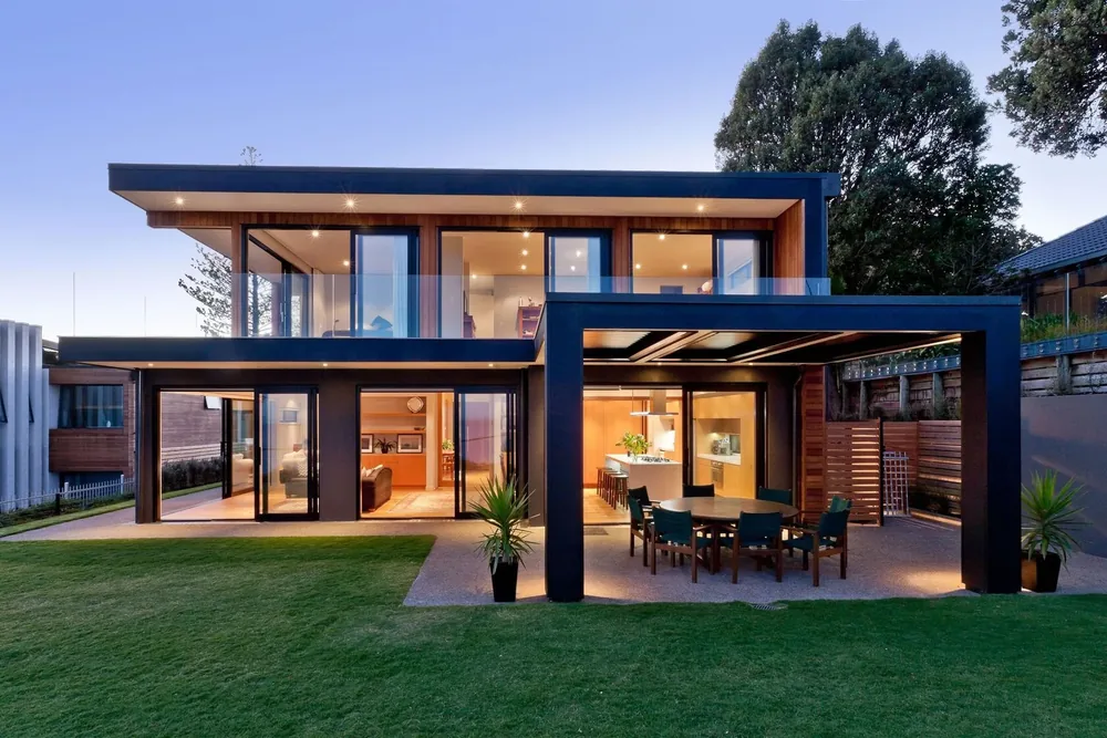 Luxury custom home built by Transparent Builder